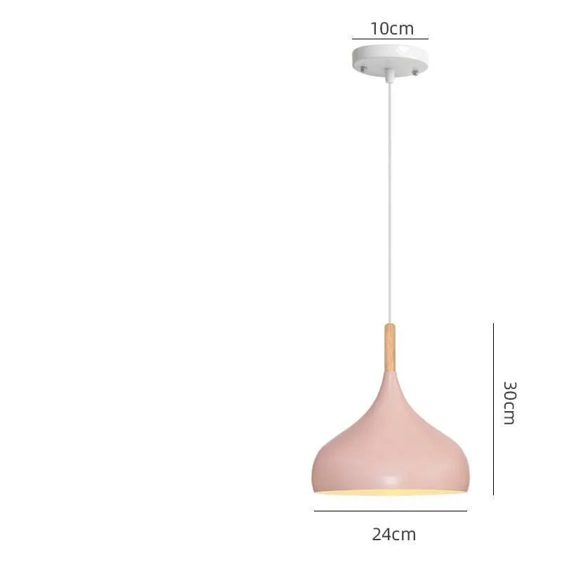 Adjustable height aluminium alloy fishline pendant chandelier in modern simple style