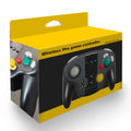 Black wireless gamepad controller with NFC function for Nintendo Switch and PC gaming