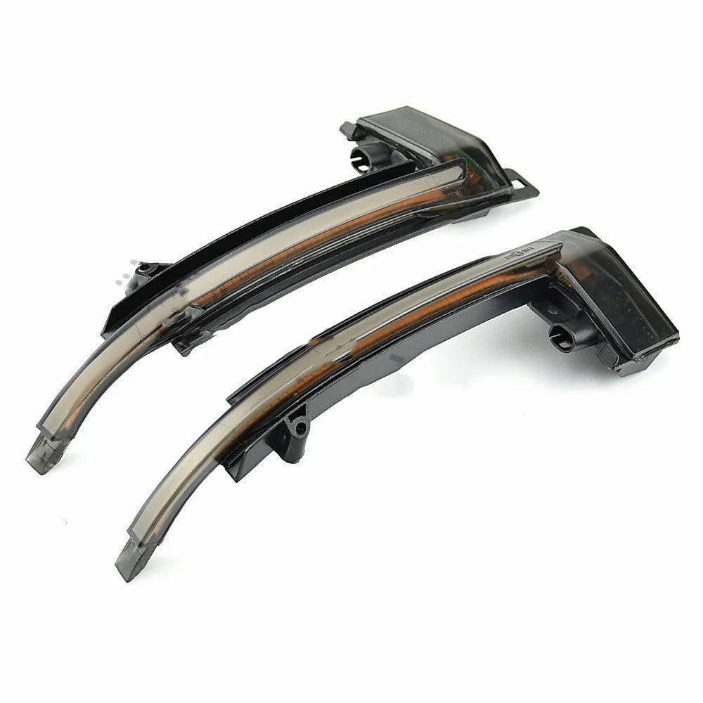 Dynamic LED mirror turn signal for Audi A4 B8 and B8.5 models in black or white finish