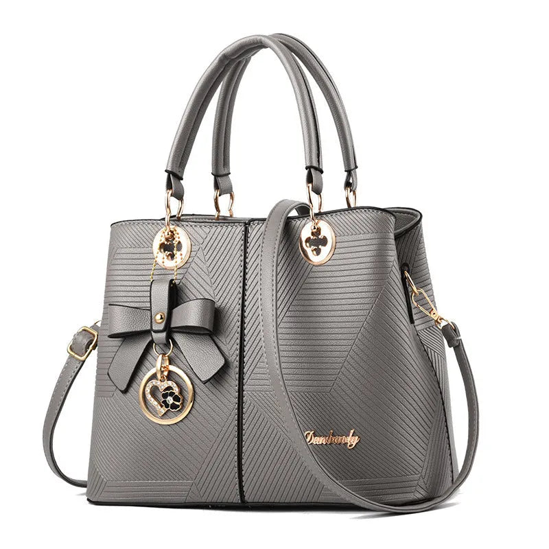 Retro style PU crossbody handbag with zip closure in black, blue, grey, pink, or red.