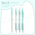 Ice cream sponge press design double-headed fluorescent pens for student calligraphy practice