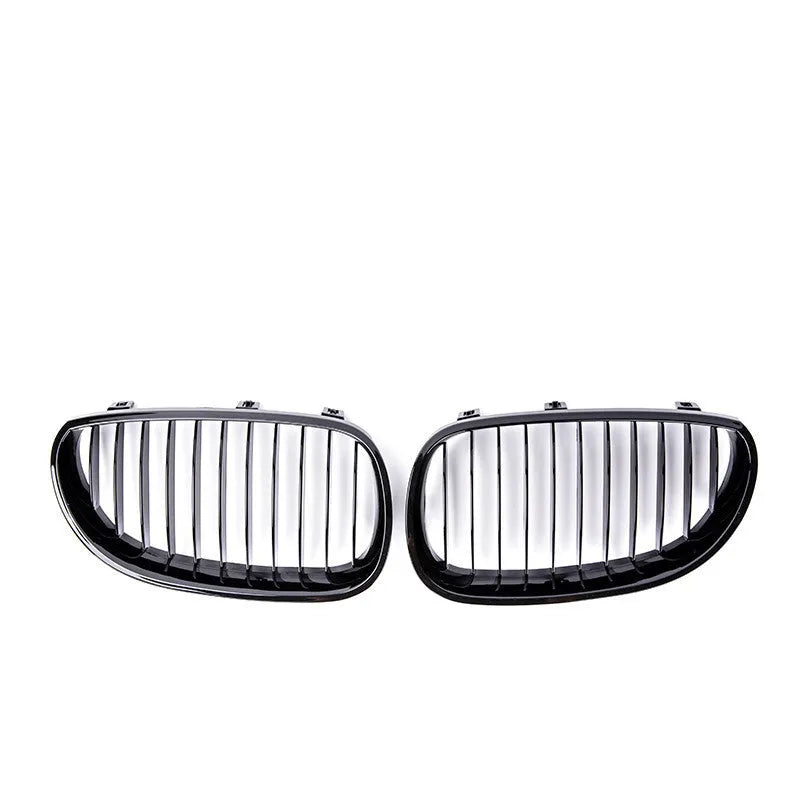 Carbon fibre pattern ABS grille for BMW 5-Series E39 E60 vehicles