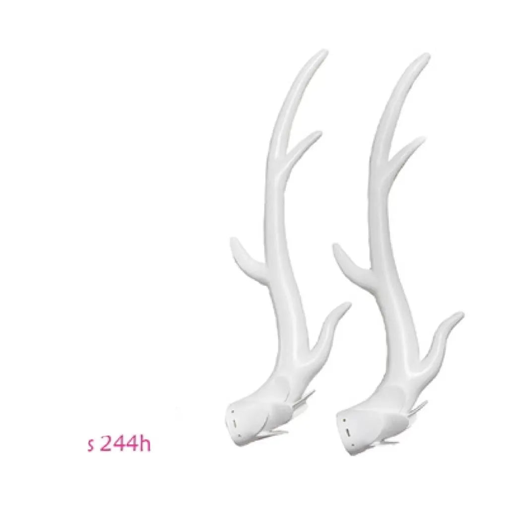 Resin dragon horn helmet decorations for motorcycle and scooter customisation in multiple colours