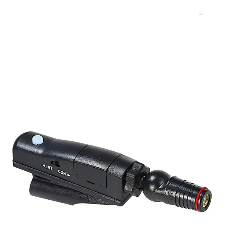 Golf putter laser aiming instrument showing laser sight alignment technology
