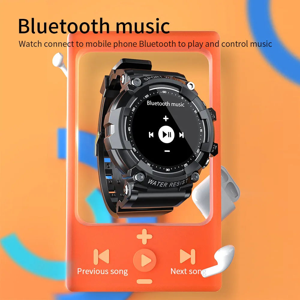 ATTACK 3 smart sports watch with round colour screen and TPU strap in black, pink, or white