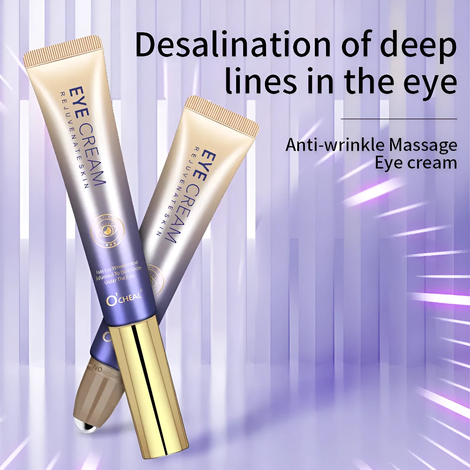 Ball Eye Cream jar, a brightening and concealing treatment for dark circles, 20g net content.