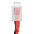 7.4V 1200mAh RC lithium battery showing 15x36x70mm dimensions for model vehicles