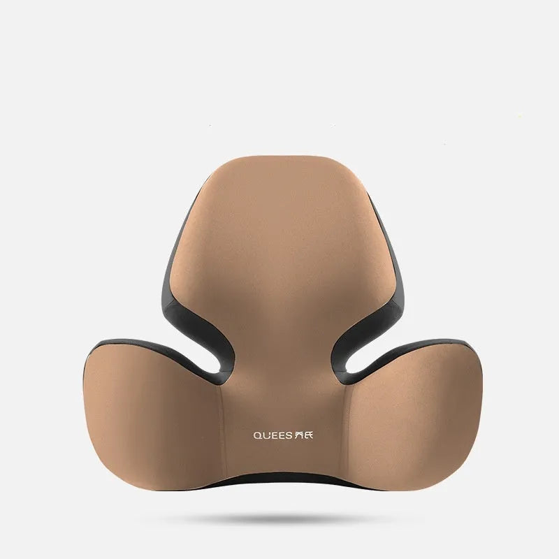 Automotive memory foam cushion for head and lumbar support in multiple colour options