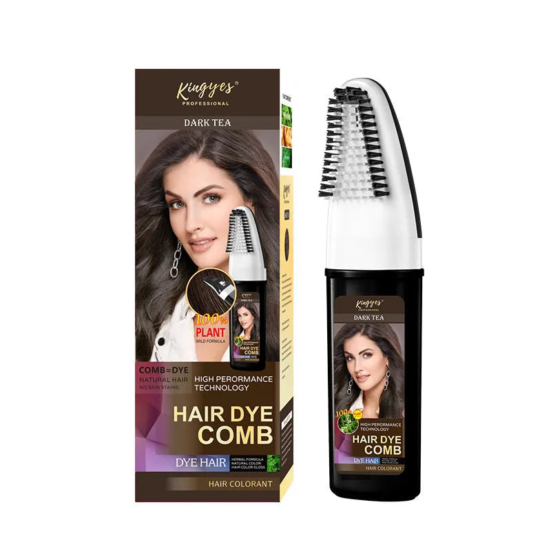 200ml tube of hair dye cream in a choice of Brown, Wine Red, or Dark Brown.