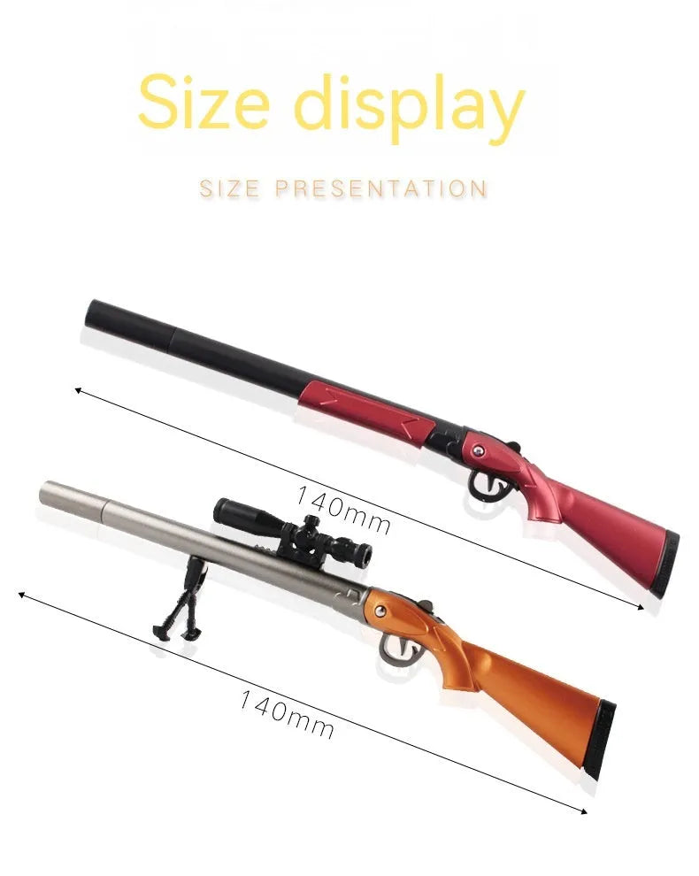 Chicken 98K Sniper Rifle Creative Gel Pen with Marvel series design and 0.5mm tip