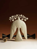 Handmade iron flying bird ornament in Ancient Chinese style on display.