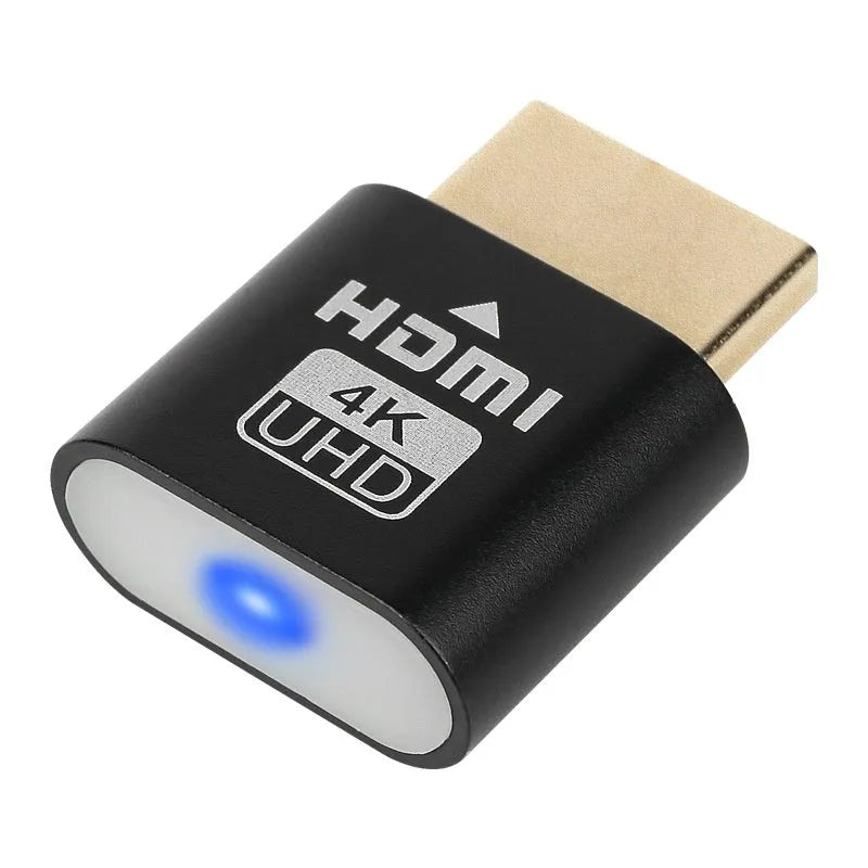 HDMI graphics card spoof adapter with 26.5mm wireless interface in multiple colour options