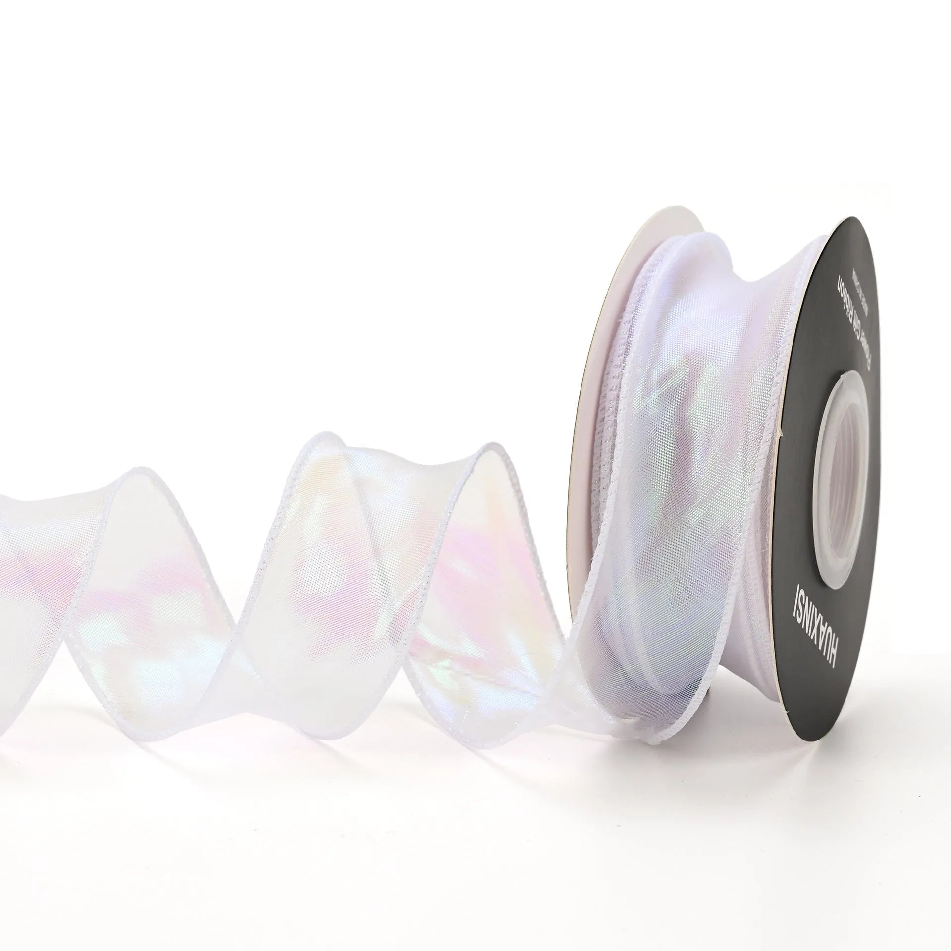 Fishtail yarn decorative ribbon with colourful wave design in multiple colour options