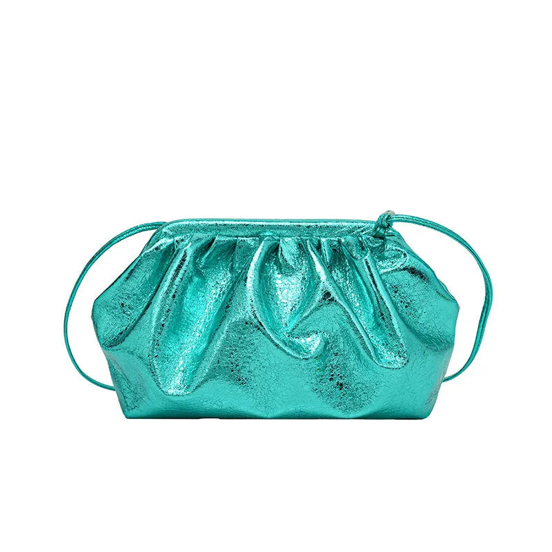 PU leather simple hair clip crossbody bag with organised compartments in multiple colour options
