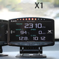 X1 English version OBD2 car diagnostic scanner with metal housing and LED display