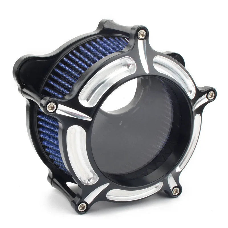MP09-JJL aluminium motorcycle air filter for 300cc bikes in various colour options