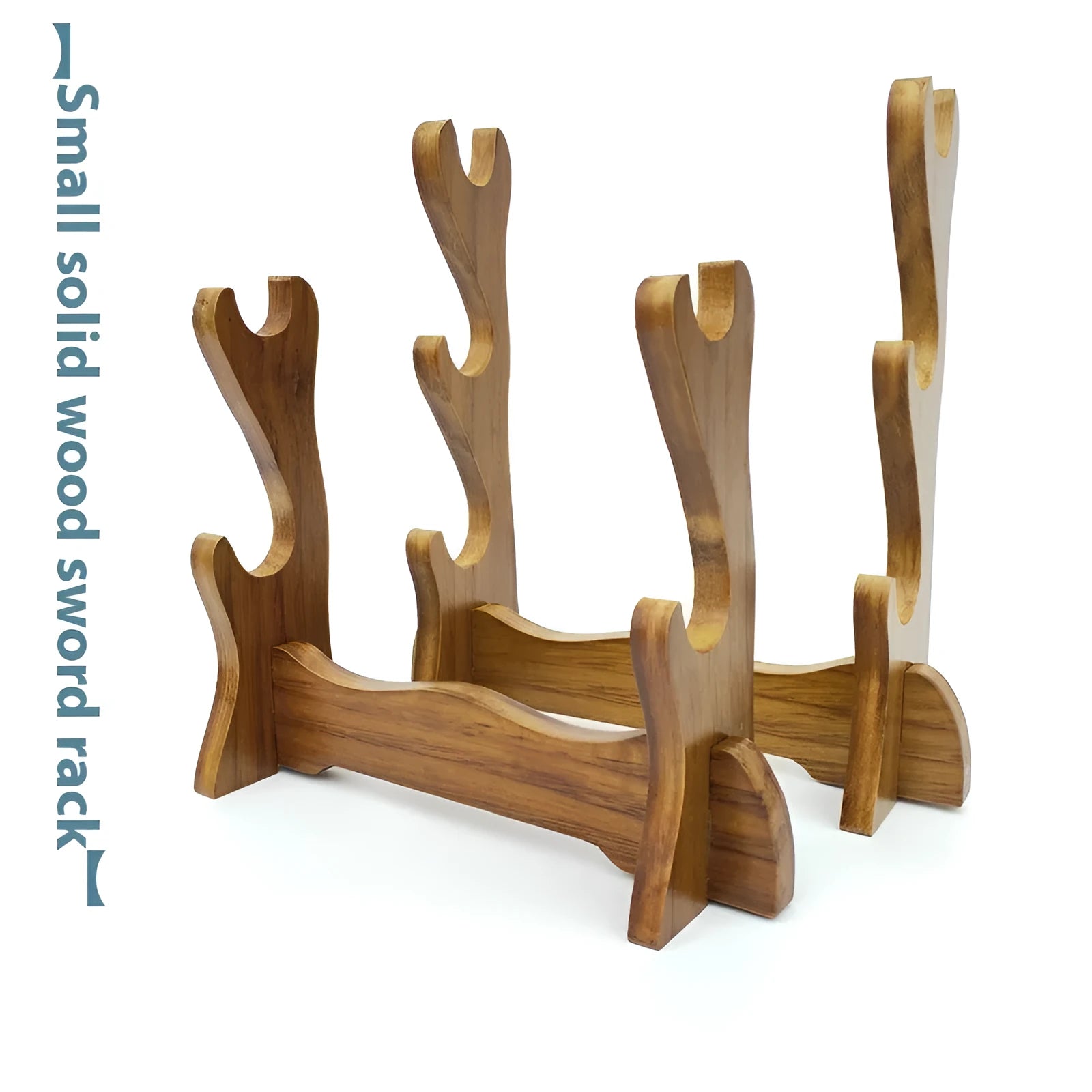 Simple wooden handmade multi layer bracket with Chinese style design displaying ornaments
