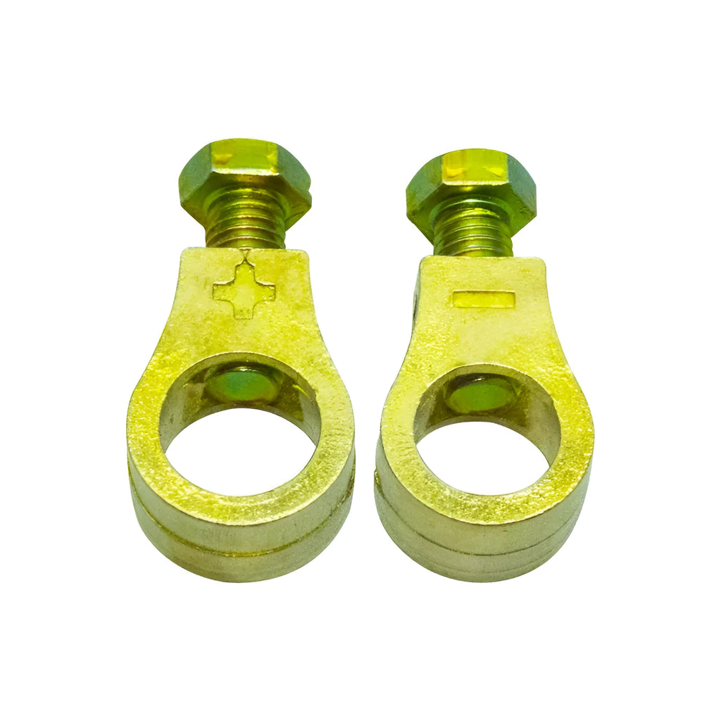 Pure copper car battery terminal clamp with patented design