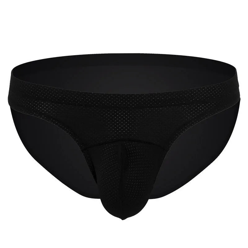 Men's transparent nylon underwear in multiple colours with loose fit design