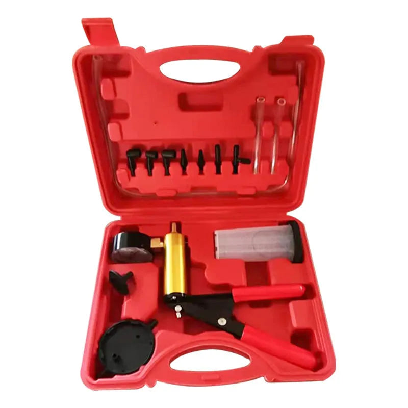 Manual vacuum air blow gun aluminum alloy auto repair tool negative pressure suction kit Style1021