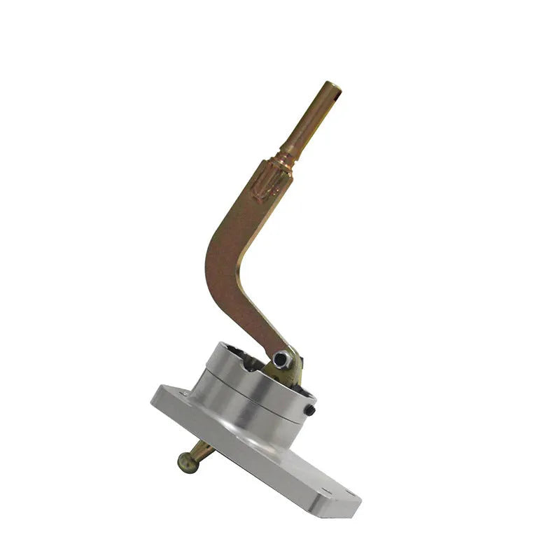 Silver aluminium alloy shift short lever for Horton car models