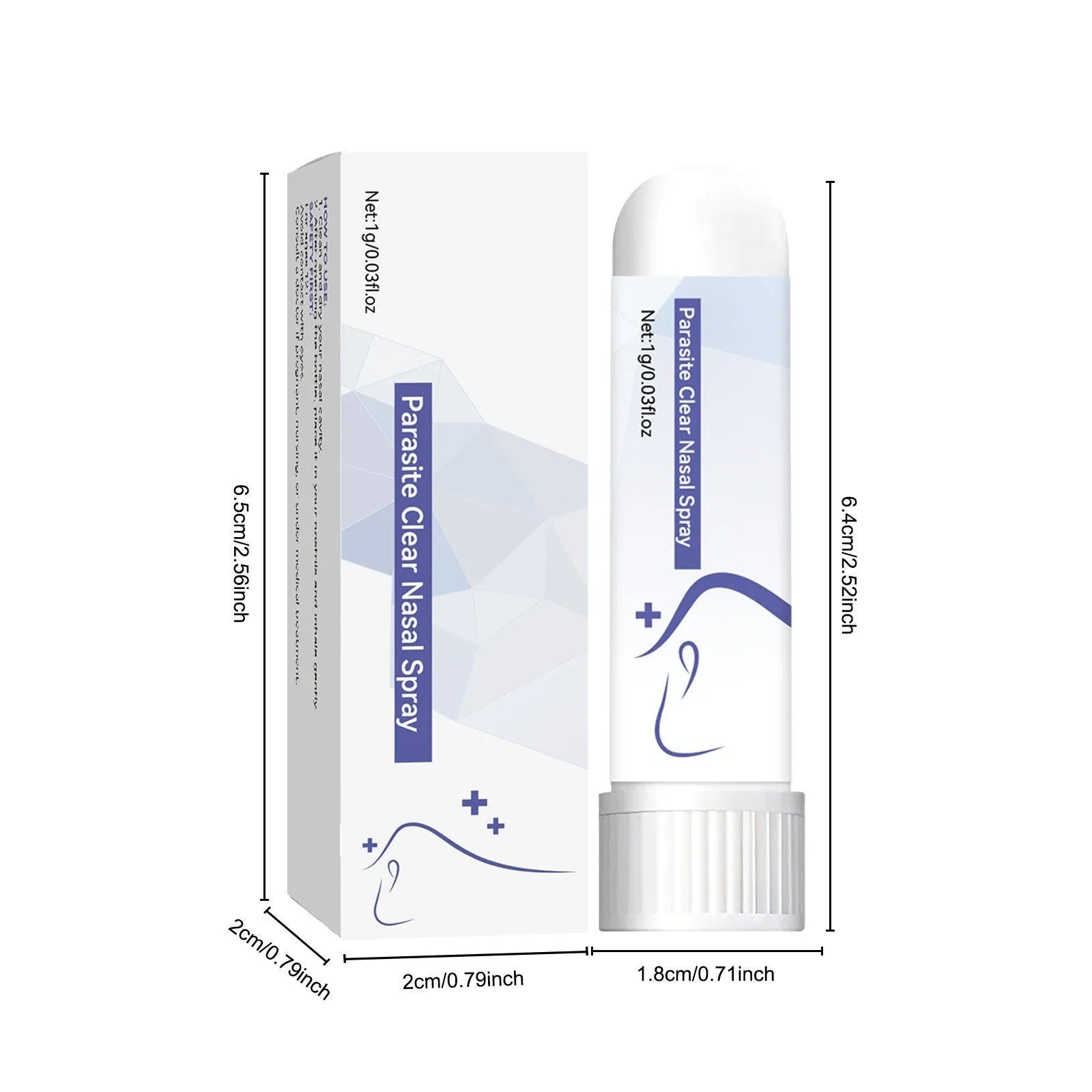 Manual nasal plunger suction device with standard nozzle for adult personal hygiene