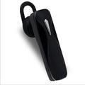 M163 Bluetooth car headset device in black or white colour with call and music controls