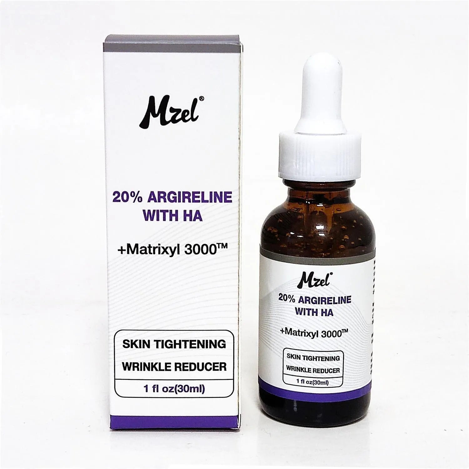 30ml bottle of six-peptide anti-wrinkle firming brightening hydrating serum