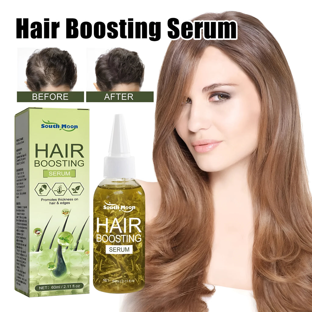 60ml bottle of anti-fall repair hair essential oil for dry ends and split ends.