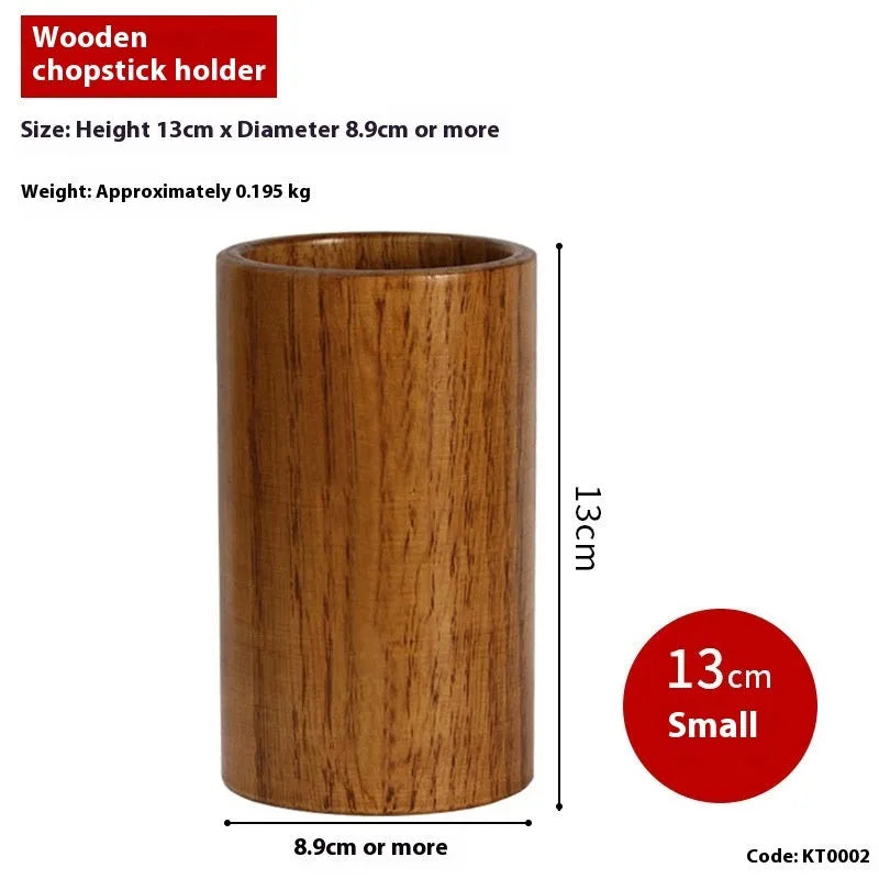 Portable bamboo chopstick holder tube in various sizes and creative designs.