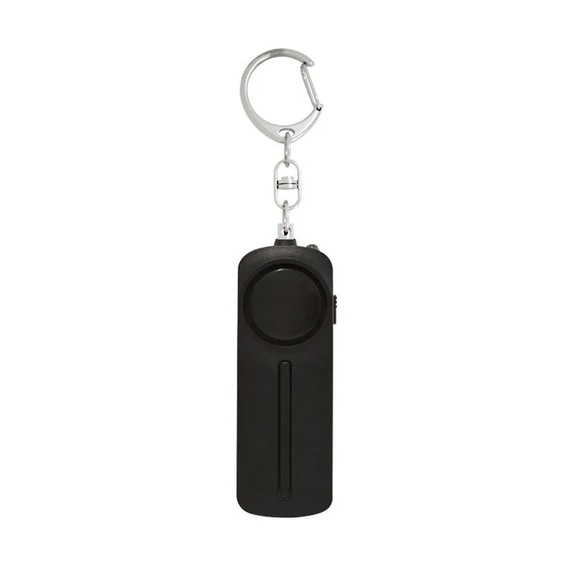 Girls personal safety alarm with 130 dB sound and LED light in multiple colour options