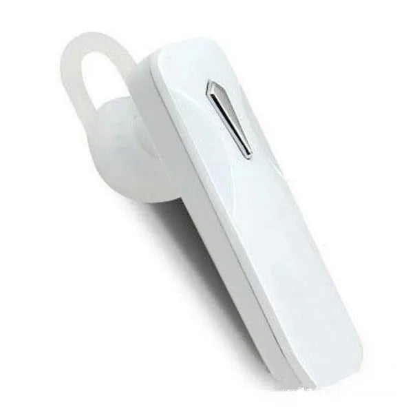 M163 Bluetooth car headset device in black or white colour with call and music controls