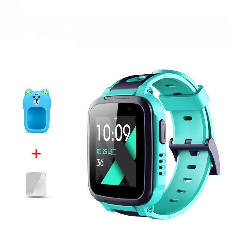 SE5 children's smart watch phone with GPS tracker, waterproof touch screen, and stainless steel wristband