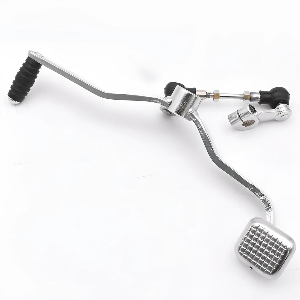 300mm steel gear lever with coarse and fine teeth for GS125 motorcycle front rear shifting