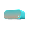 Elf Sugar Cube AI Smart WiFi Speaker in blue, green, red, or white colour.