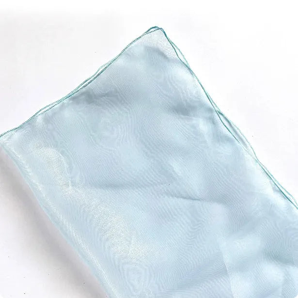 Silk flower bouquet bag fabric square 60cm with arabesque pattern in five colour options