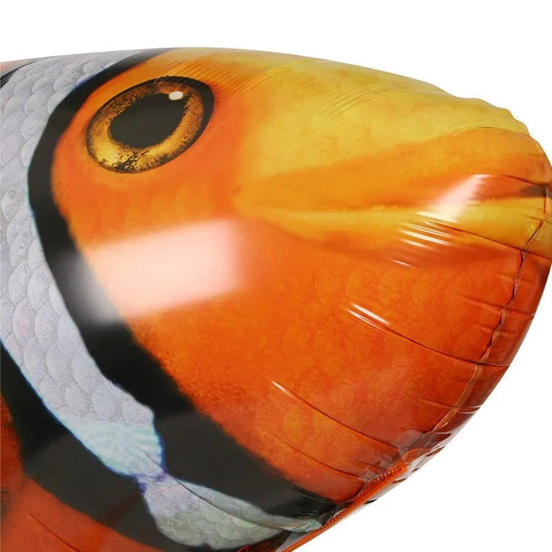 Large remote control shark inflatable balloon with infrared controller.