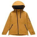 Men's and women's thin ski suit in black, designed for windproof and waterproof winter sports protection.