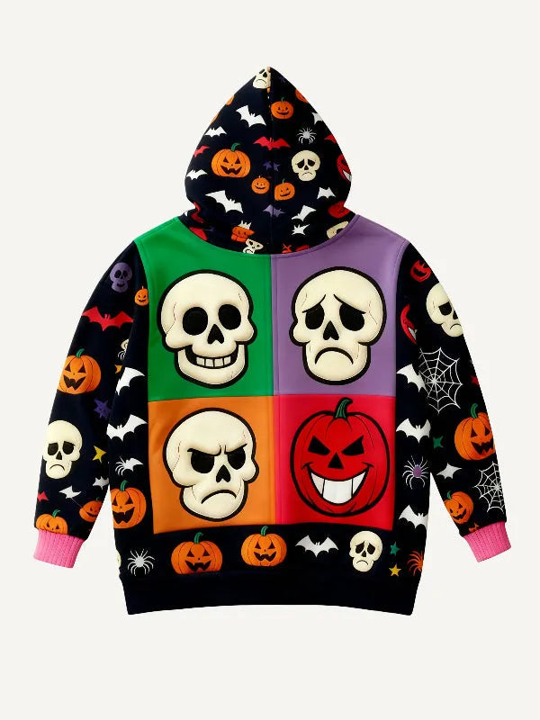 Fashion casual printed polyester sweater in standard fit, available in sizes XS to 3XL