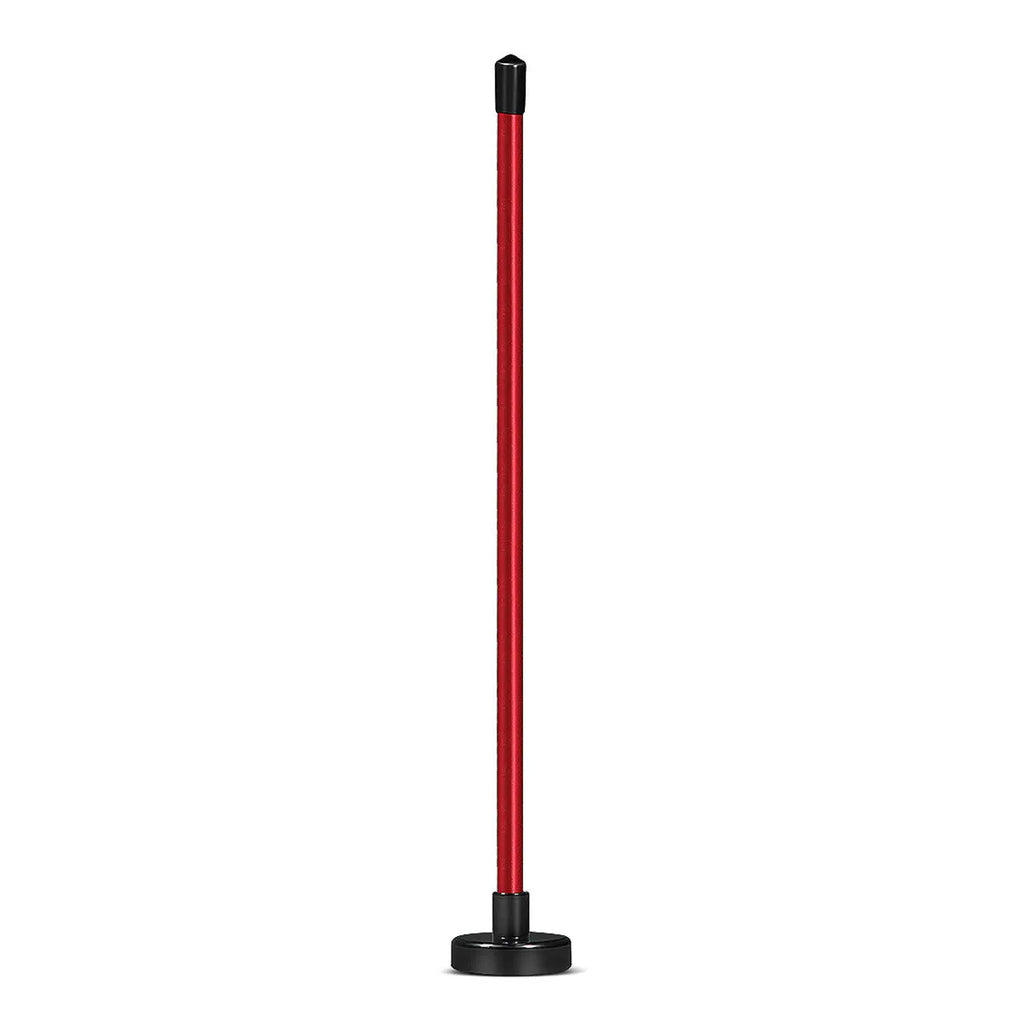 Red magnetic direction alignment golf trainer for baseball bar swing practice