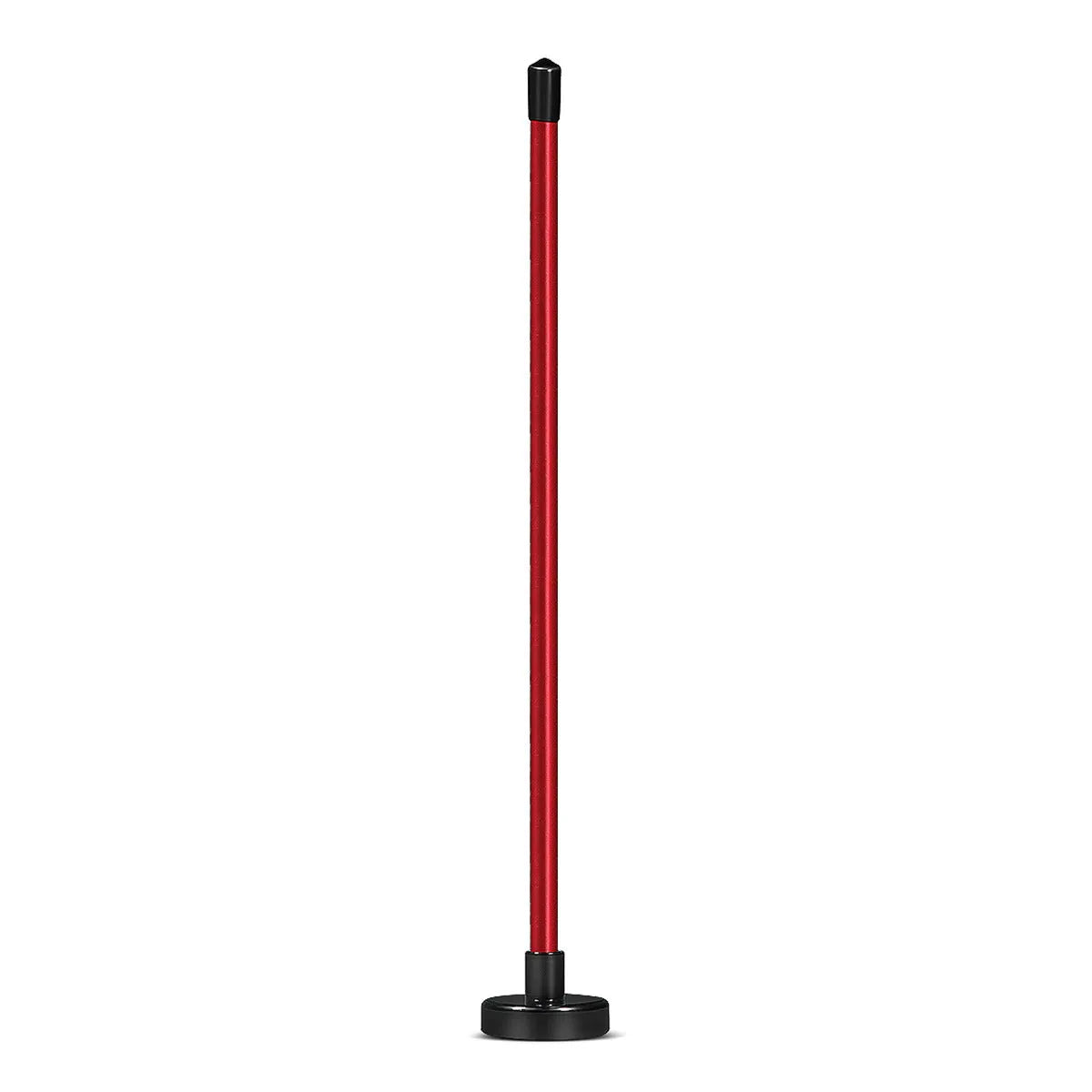 Red magnetic direction alignment golf trainer for baseball bar swing practice