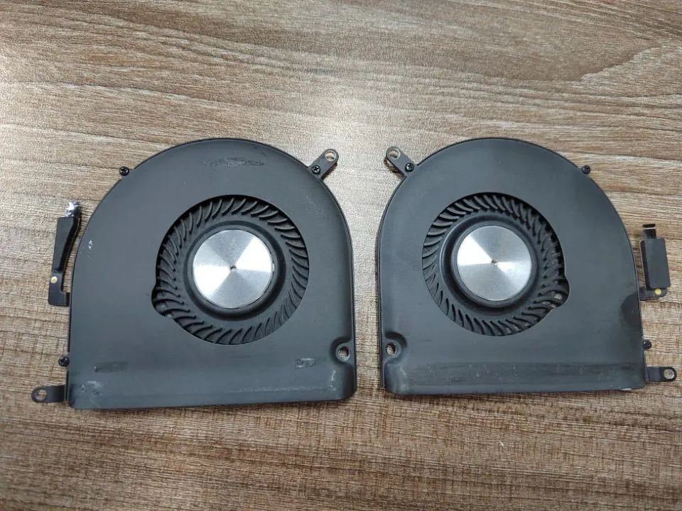 MacBook Pro A1398 internal cooling fan replacement part in paper box packaging