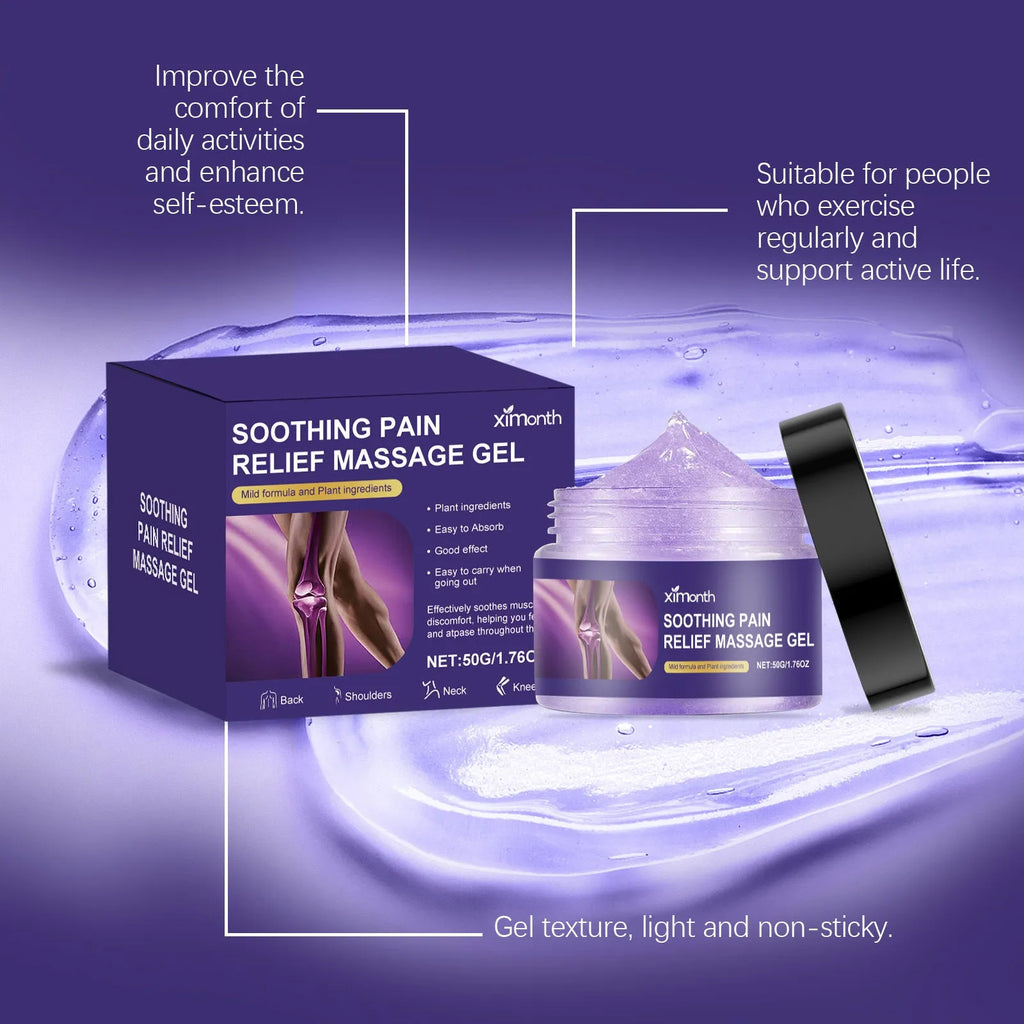 50g tube of joint care gel with applicator for muscle and joint pain relief