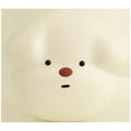 Wireless self-generating beeper doorbell unit in milky yellow or white colour with plug-in power cord.
