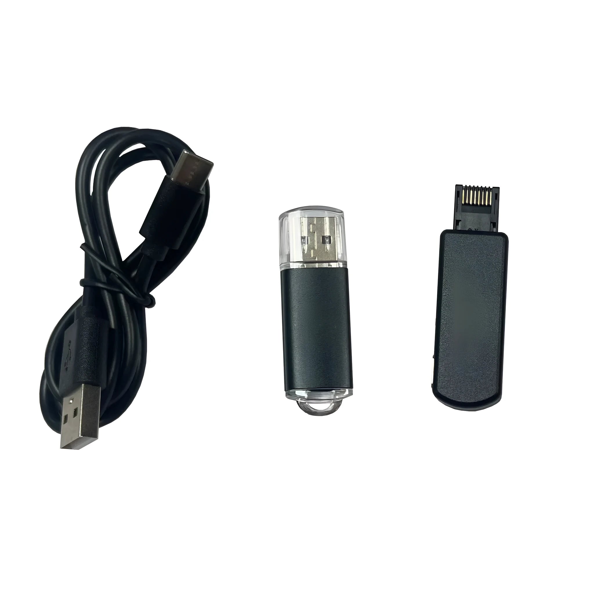 Black aluminium alloy and ABS USB drive tool for PlayStation console with Ethernet port