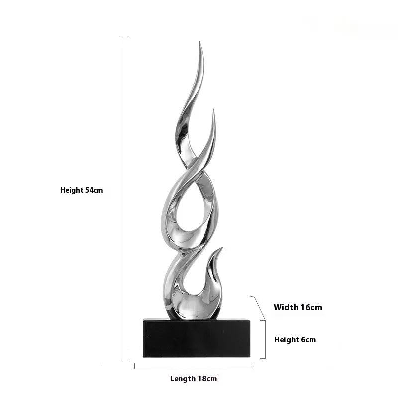A handmade resin festival decoration ornament in a choice of bright gold, elegant silver, or transparent gradient colours.
