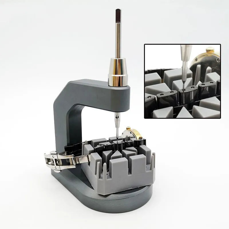Silver tool steel press strap removal tool with 0.50-1.60mm blade specification