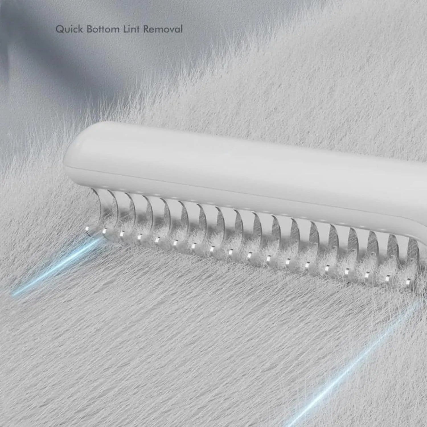 Stainless steel dematting comb with ergonomic handle for pet grooming