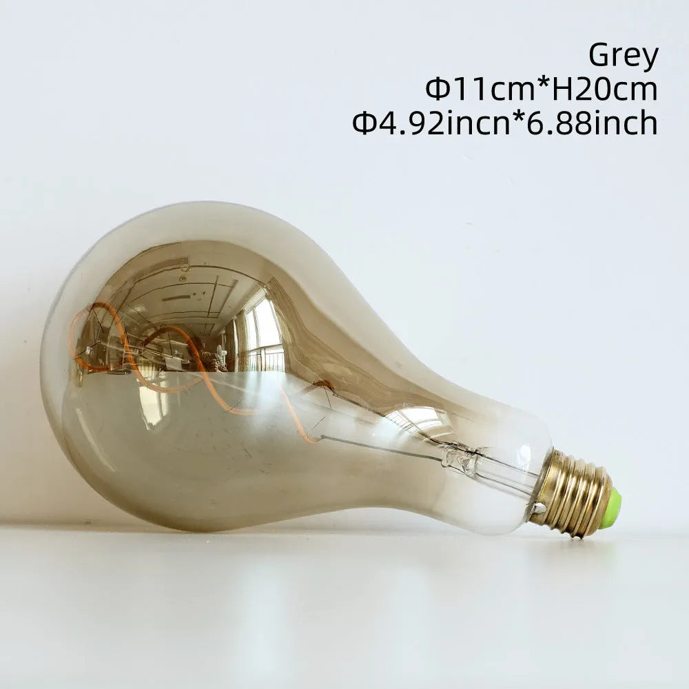 Golden double helix LED soft light strip measuring 110mm diameter with energy efficiency level 1 rating