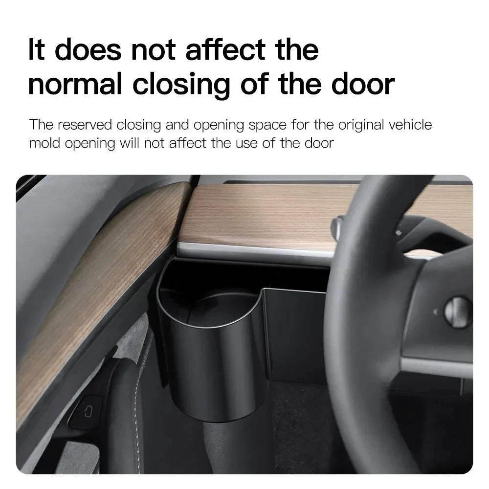 Tesla Model 3 and Model Y dashboard water cup holder with handle